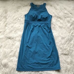 Athleta Turquoise Blue Voyage Day Dress